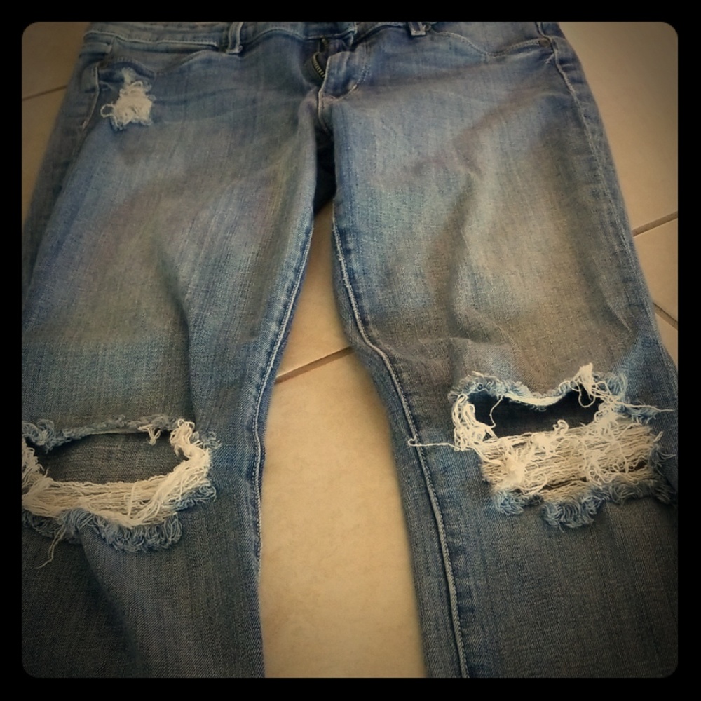 Rich & Skinny skinny distressed jeans
